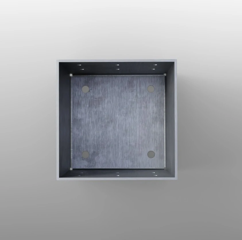Patka sloupku 140x140 šroubovací uzavřená